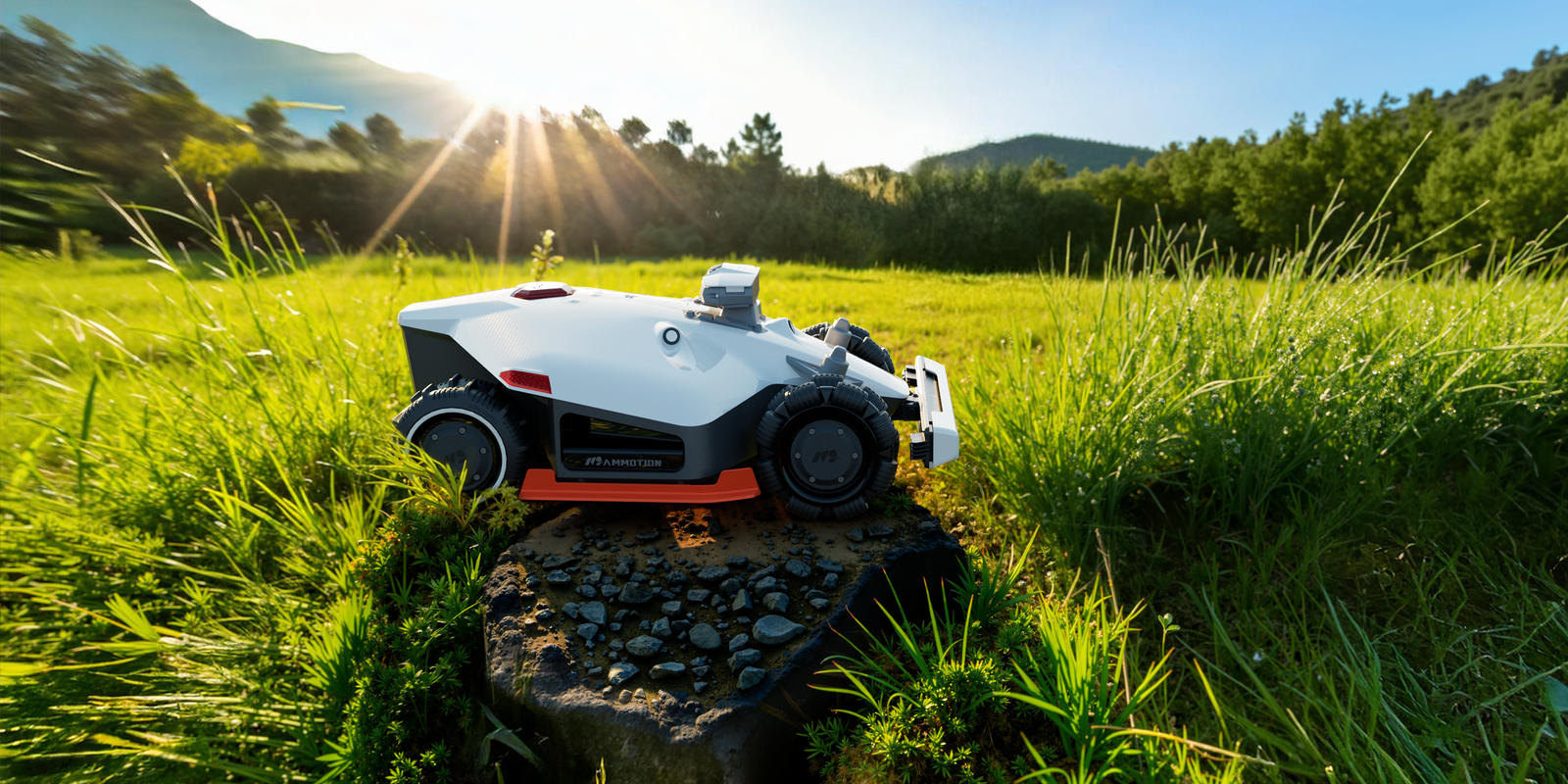 Installation robot tondeuse LUBA 2 AWD 3000 à Villefontaine
